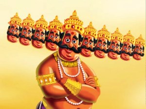 The sacrifice of Ravana..